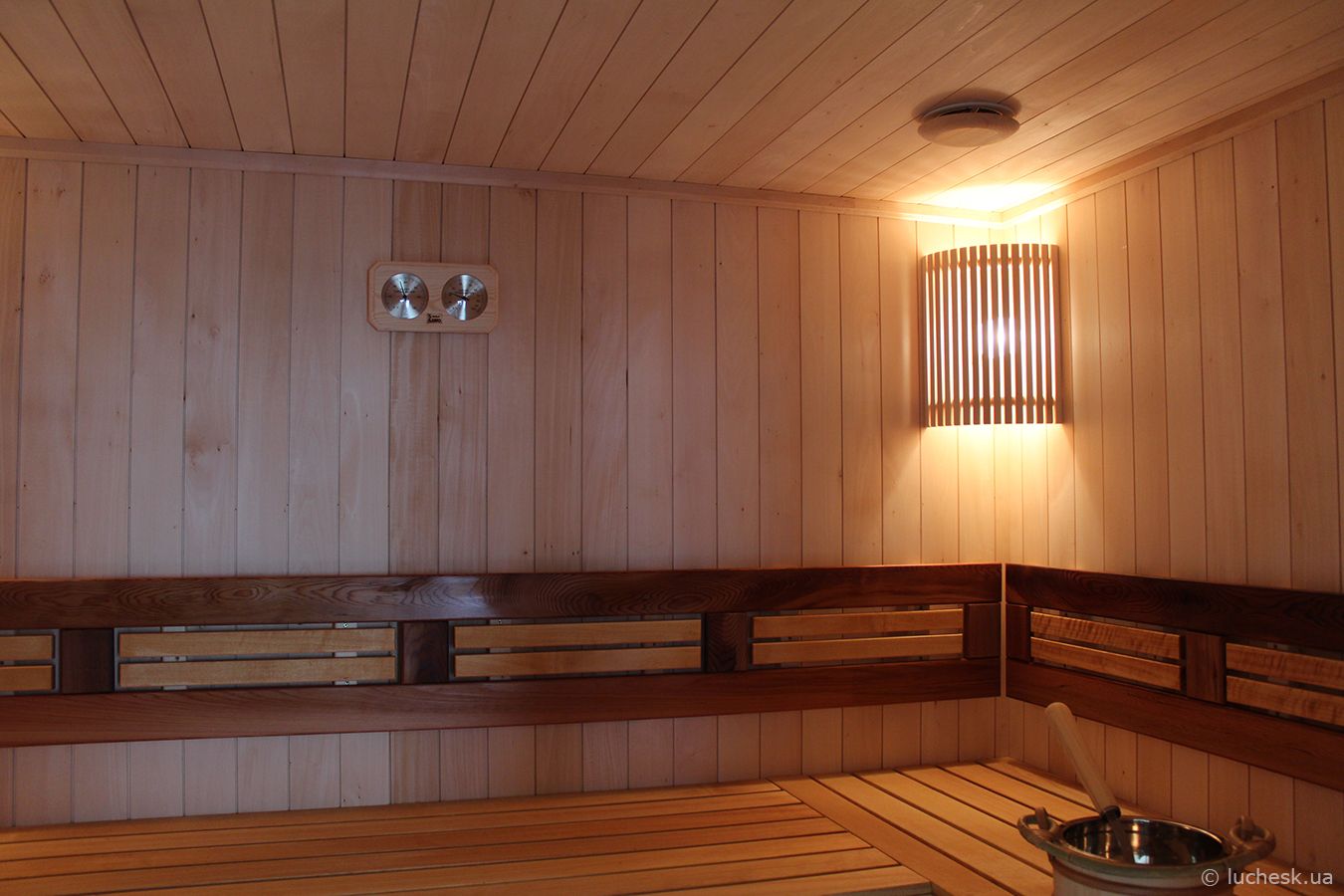 Домашняя сауна с электрокаменкой Sawo Nimbus