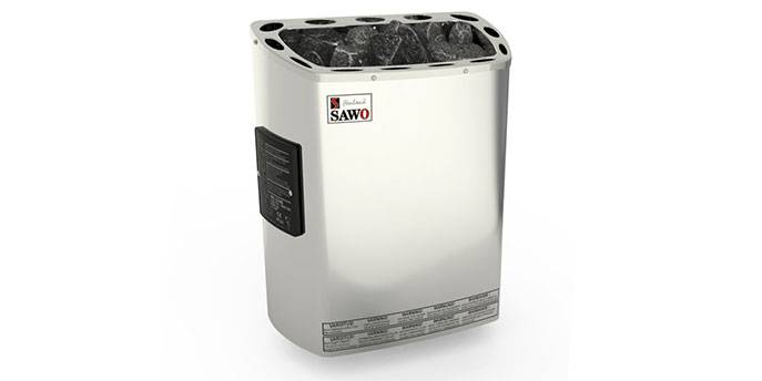 Электрическая каменка для бани, сауны электронагреватель SAWO Mini Heater MN-36NS