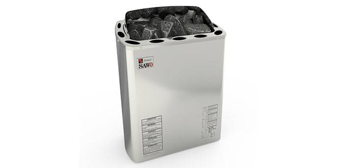 Электрокаменка для сауны, бани электрический нагреватель SAWO Mini X Heater MX-23NS