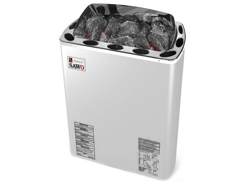 Электрокаменка для сауны, бани электрический нагреватель SAWO Mini X Heater MX-36NS