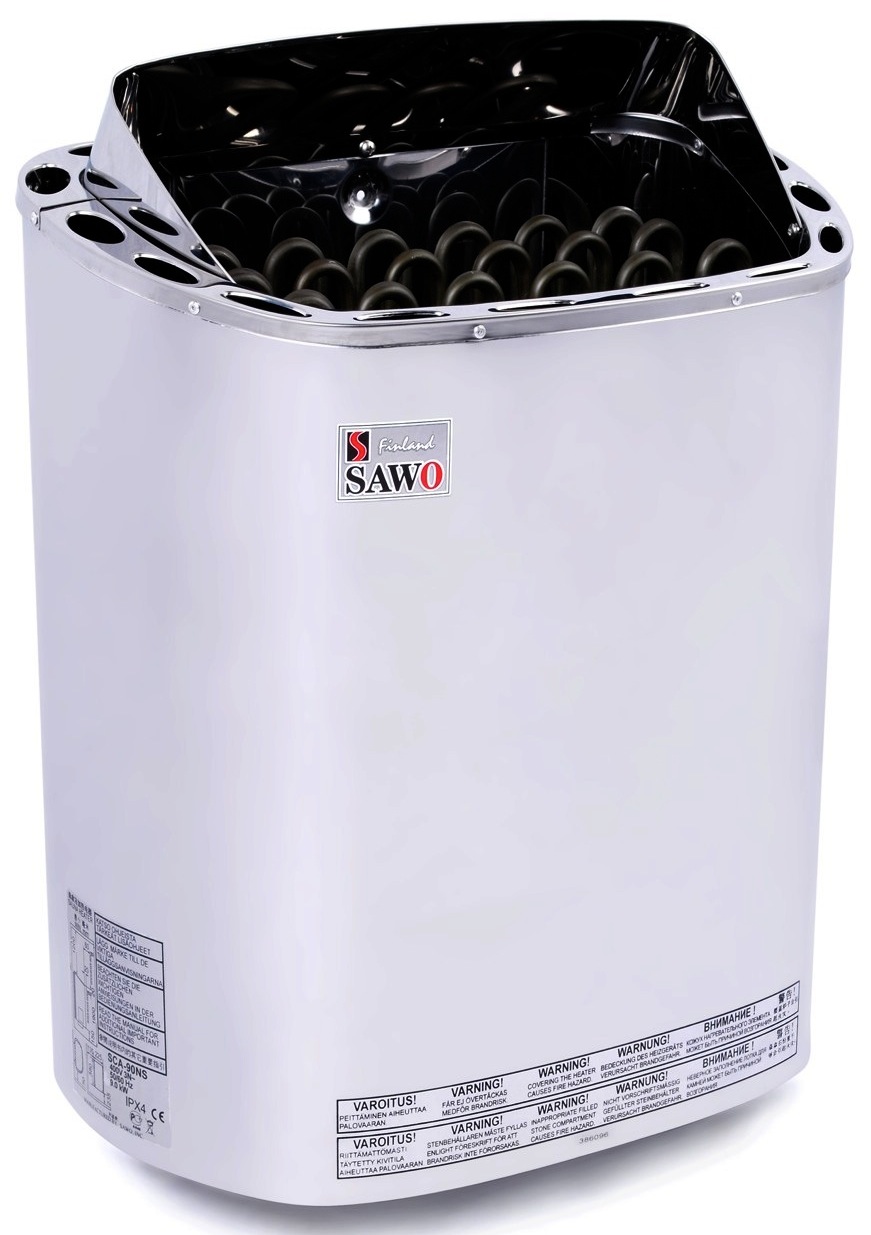 Электрокаменка для сауны, бани электрический нагреватель SAWO Scandia SCA-60NS