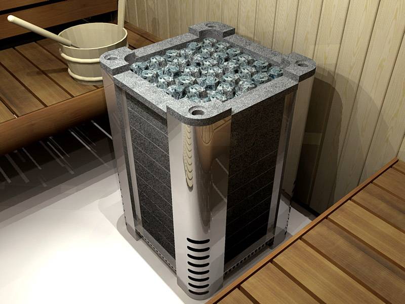 Электрокаменка для бани и сауны электрический нагреватель SAWO Altostratus ALTO-90NS