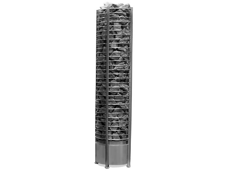 Электрическая каменка для бани, сауны электронагреватель SAWO Round Tower Heater TH5-90NS
