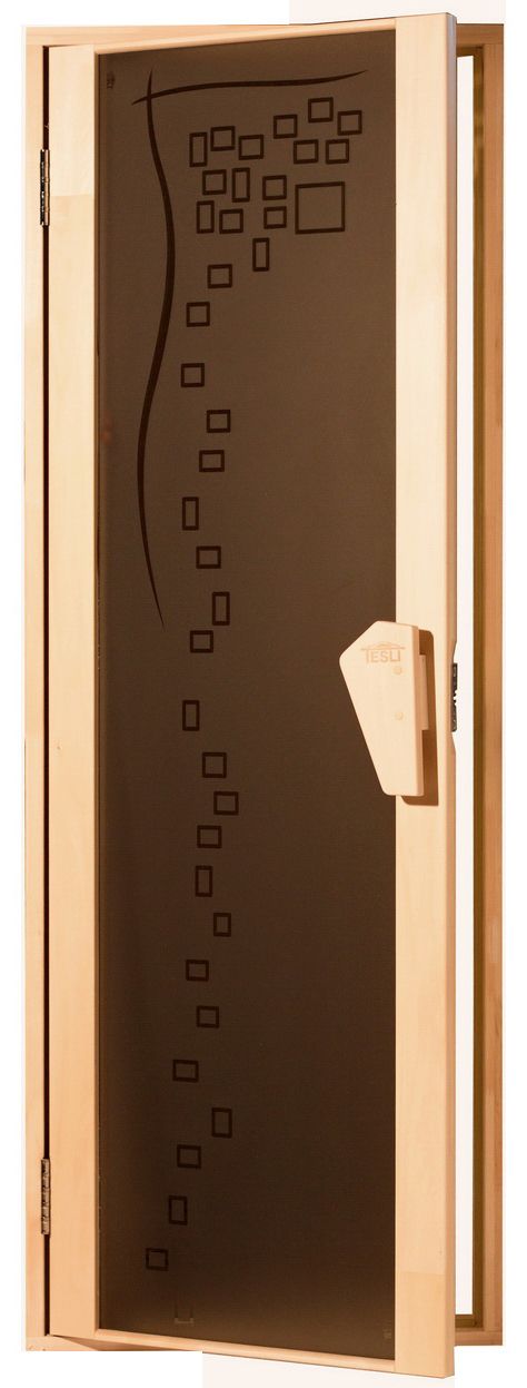 Двери для сауны Tesli Комфорт 68×188