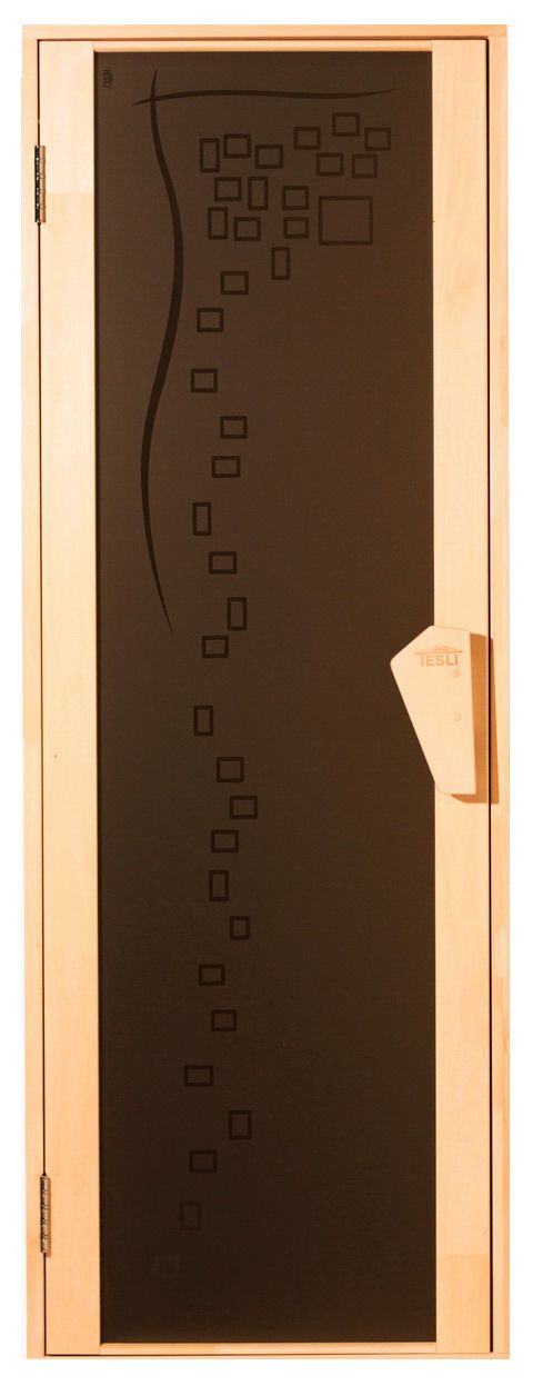 Двери для сауны Tesli Комфорт 68×188