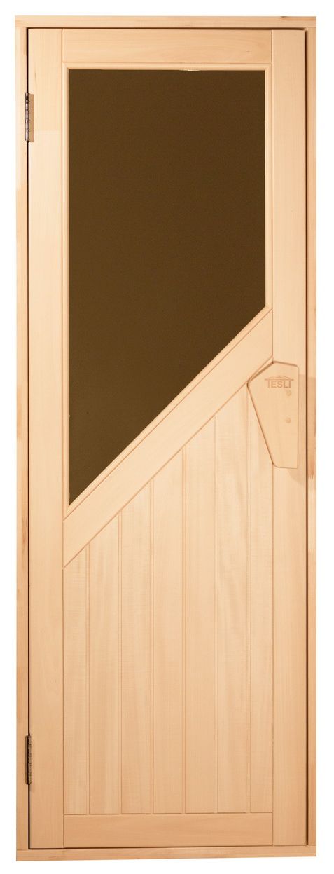 Двери для сауны Tesli Авангард-1 68×188 липа