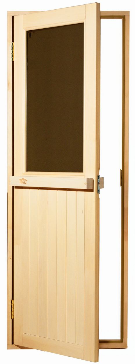 Двери для сауны Tesli Макс 68×188 липа