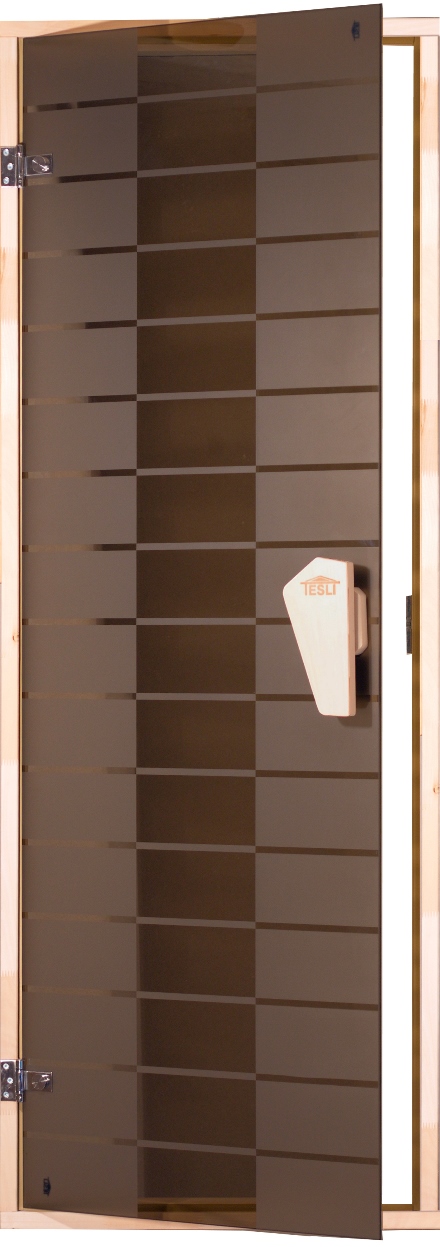 Двери для сауны Tesli Плаза 68×188