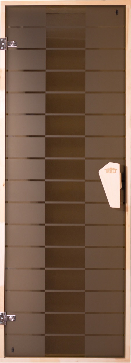 Двери для сауны Tesli Плаза 68×188
