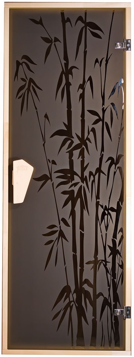 Двери для сауны Tesli Бамбуковый лес 68×188