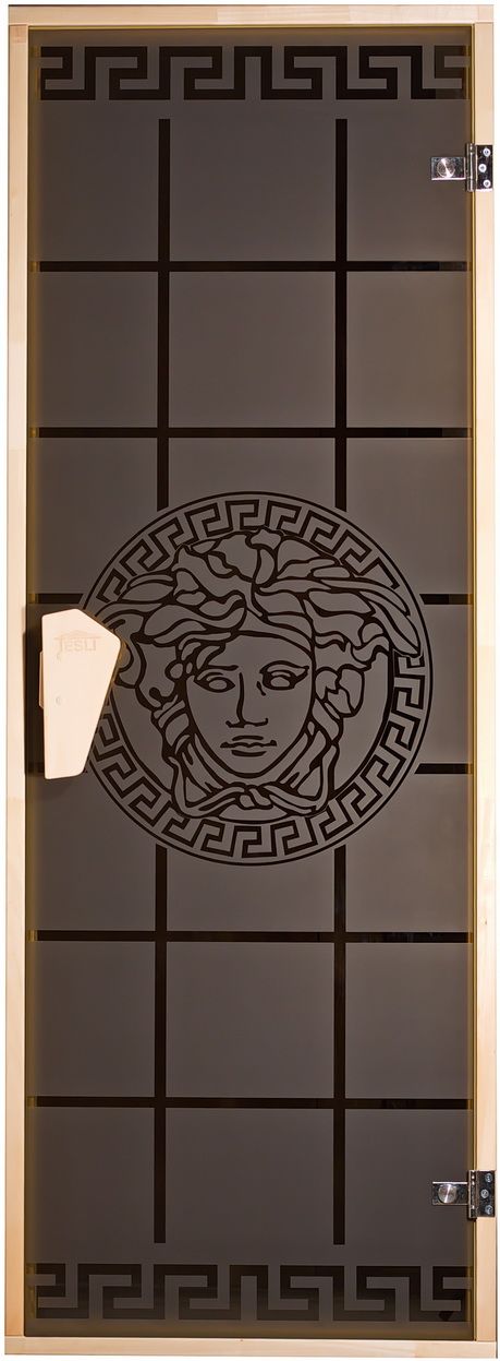 Двери для сауны Tesli Горгона 68×188