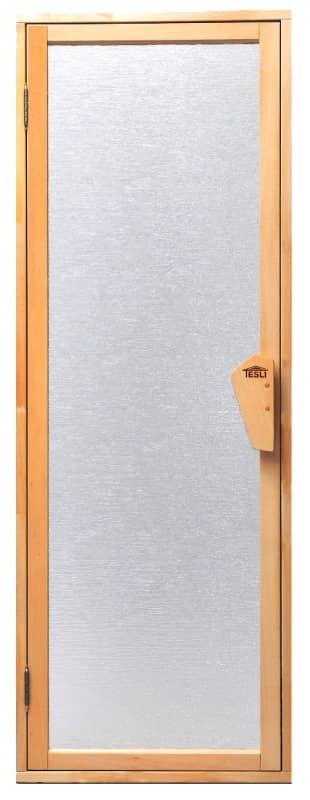 Стеклянные двери для сауны Tesli UNO Silvit 1,88х0,67
