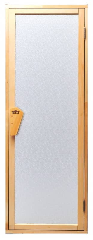 Стеклянные двери для сауны Tesli UNO Diamant 1,88х0,67