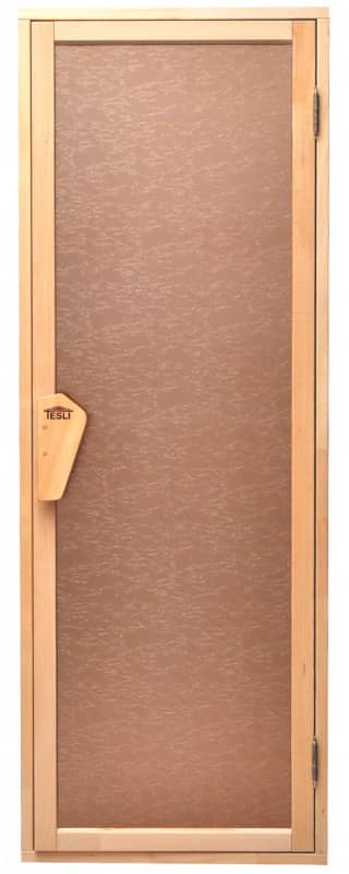Стеклянные двери для сауны Tesli UNO Delta 1,88х0,67