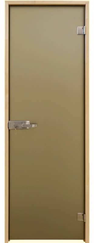 Дверь межкомнатная Tesli Aqua Bronze Sateen 2,00х0,68