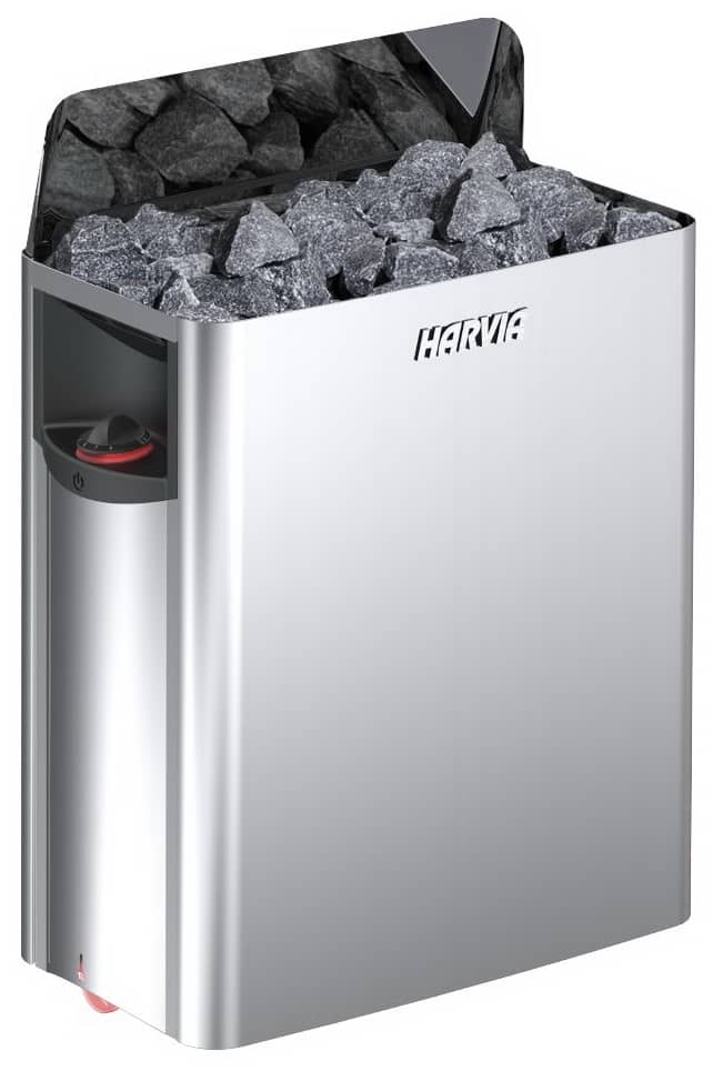 Электрическая каменка Harvia The Wall SW45 4,5 kW стальная с выносным пультом