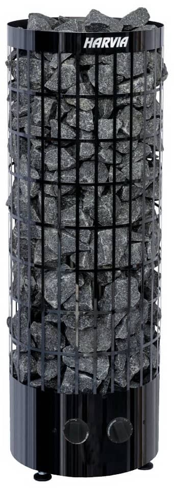 Электрокаменка Harvia Cilindro PC70 6,8 kW черная сталь для парных от 5 до 10 м³