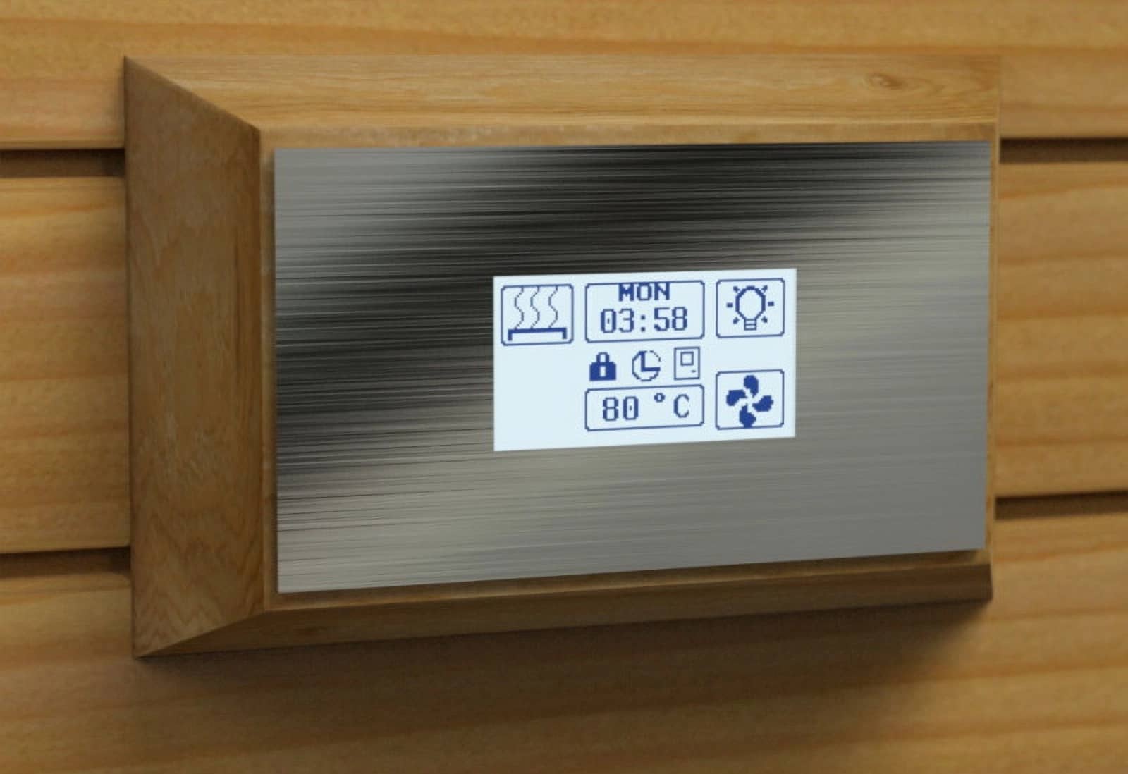 Панель управления Sawo Innova Stainless Steel Touch INT-S-SST