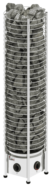 Электрокаменка Sawo Tower Heater TH4-60NB-P-C с встроенным пультом управления