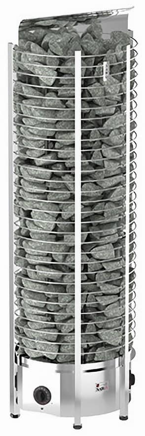 Электрокаменка Sawo Tower Heater Wall TH6-80NB-WL-P со встроенным пультом 