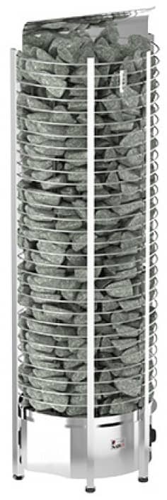 Электрокаменка Sawo Tower Heater TH6-90NS-P-C со встроенным пультом 
