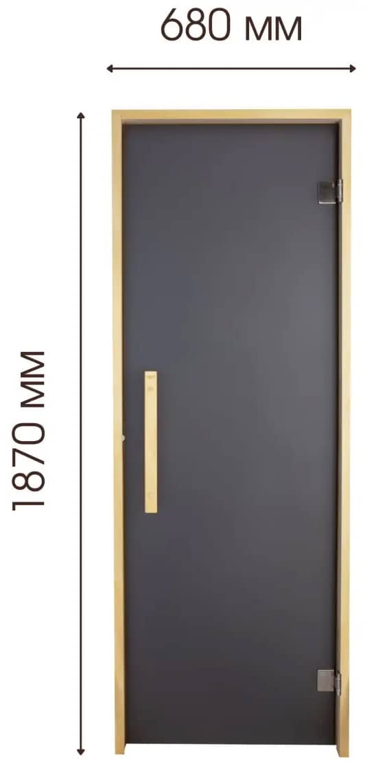 Петля из нержавеющей стали в двери Tesli Lux Graphite Sateen 700х1900 Петля из нержавеющей стали в двери Tesli Lux Graphite Sateen 700х1900